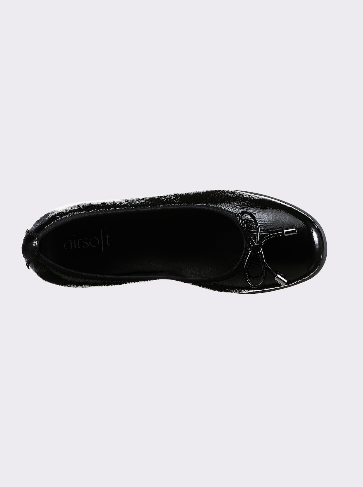 airsoft comfort+ ballerina - zwart