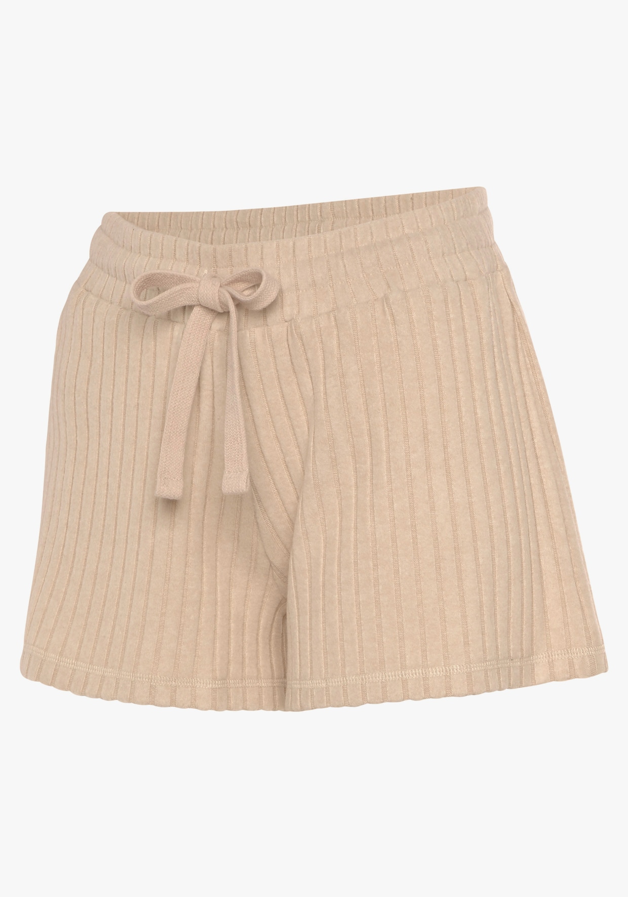 LASCANA Shorts - sand-meliert