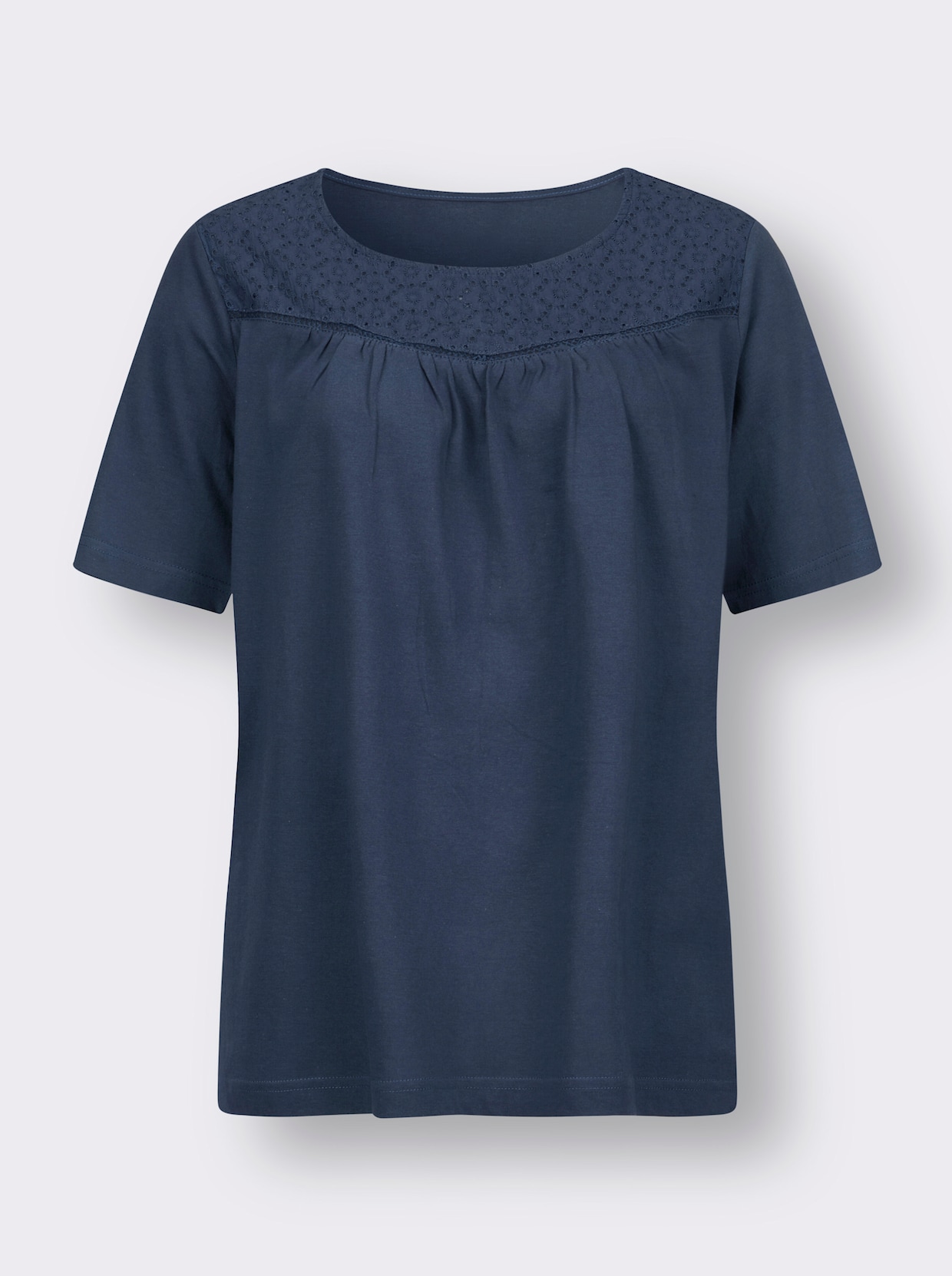 Shirt met korte mouwen - donkerblauw