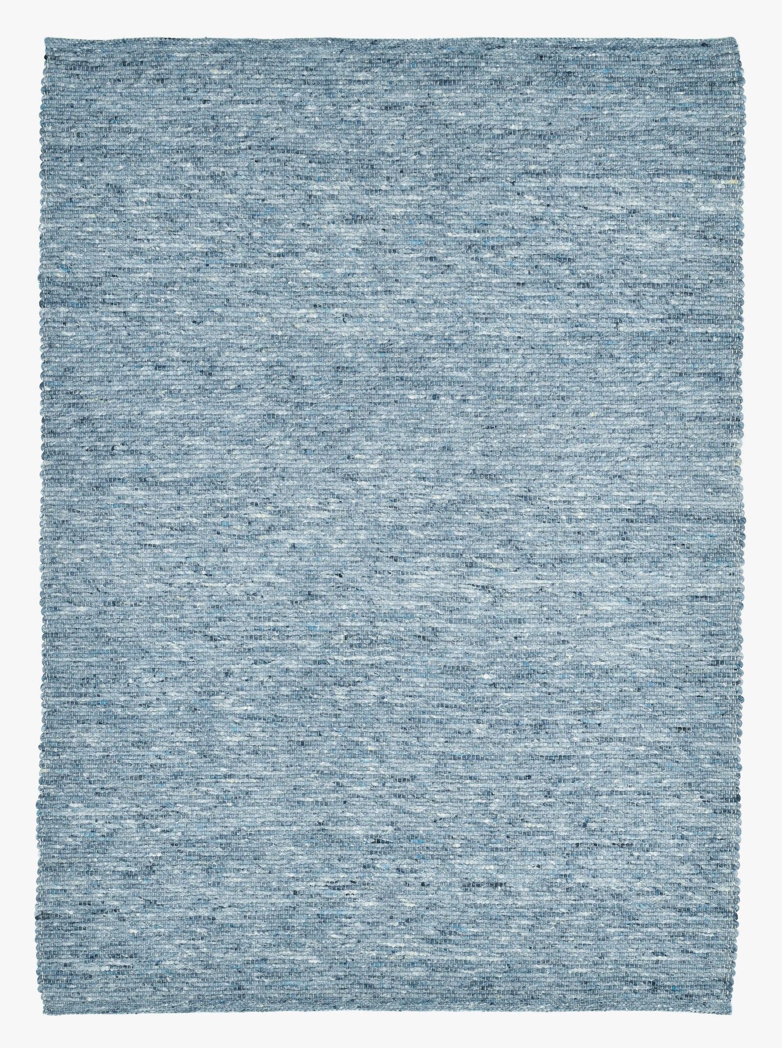 Theko Handwebteppich - blau