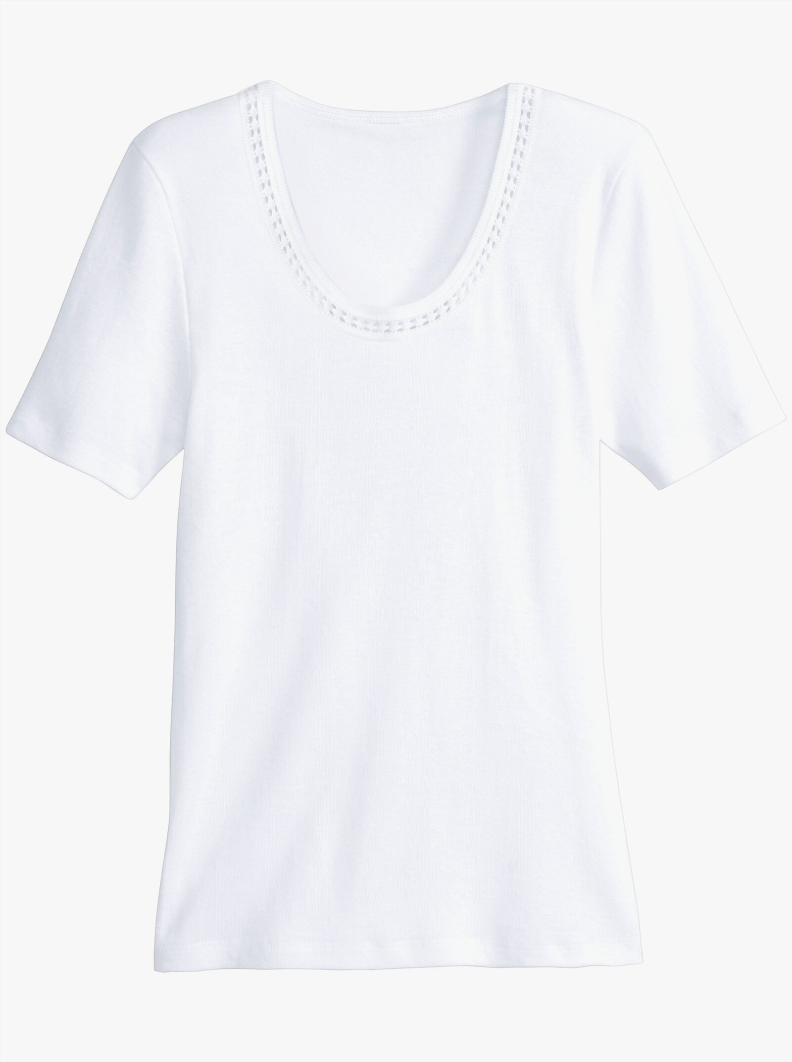 conta Nátělník s krátkým rukávem - bílá