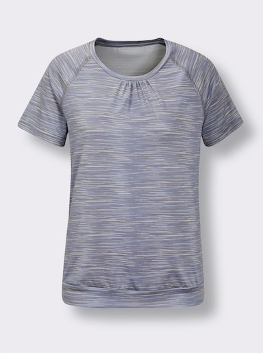 Catamaran Sports Functioneel shirt - duivenblauw gemêleerd