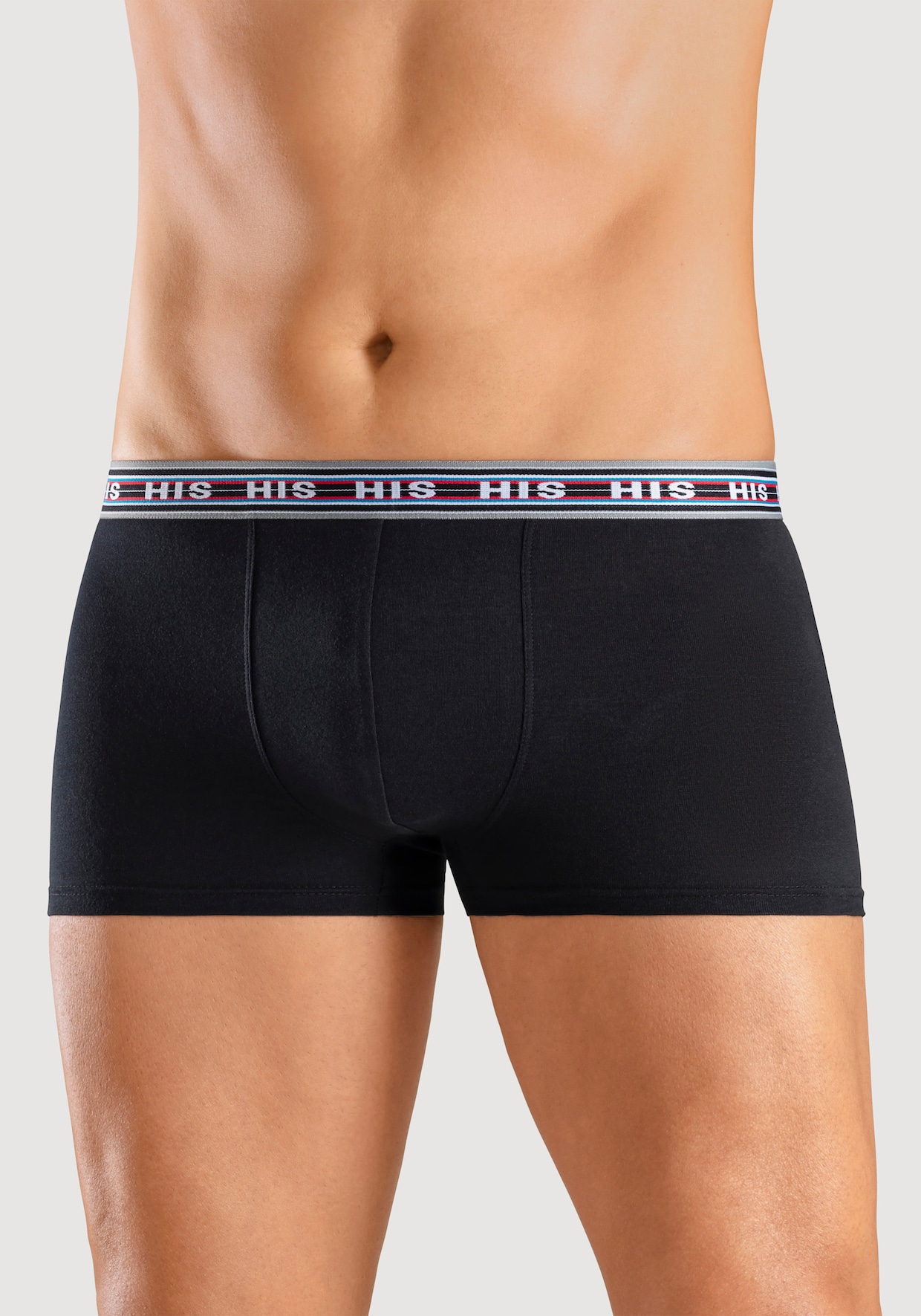 H.I.S Boxer - anthra / schwarz / grau / streifen / karo
