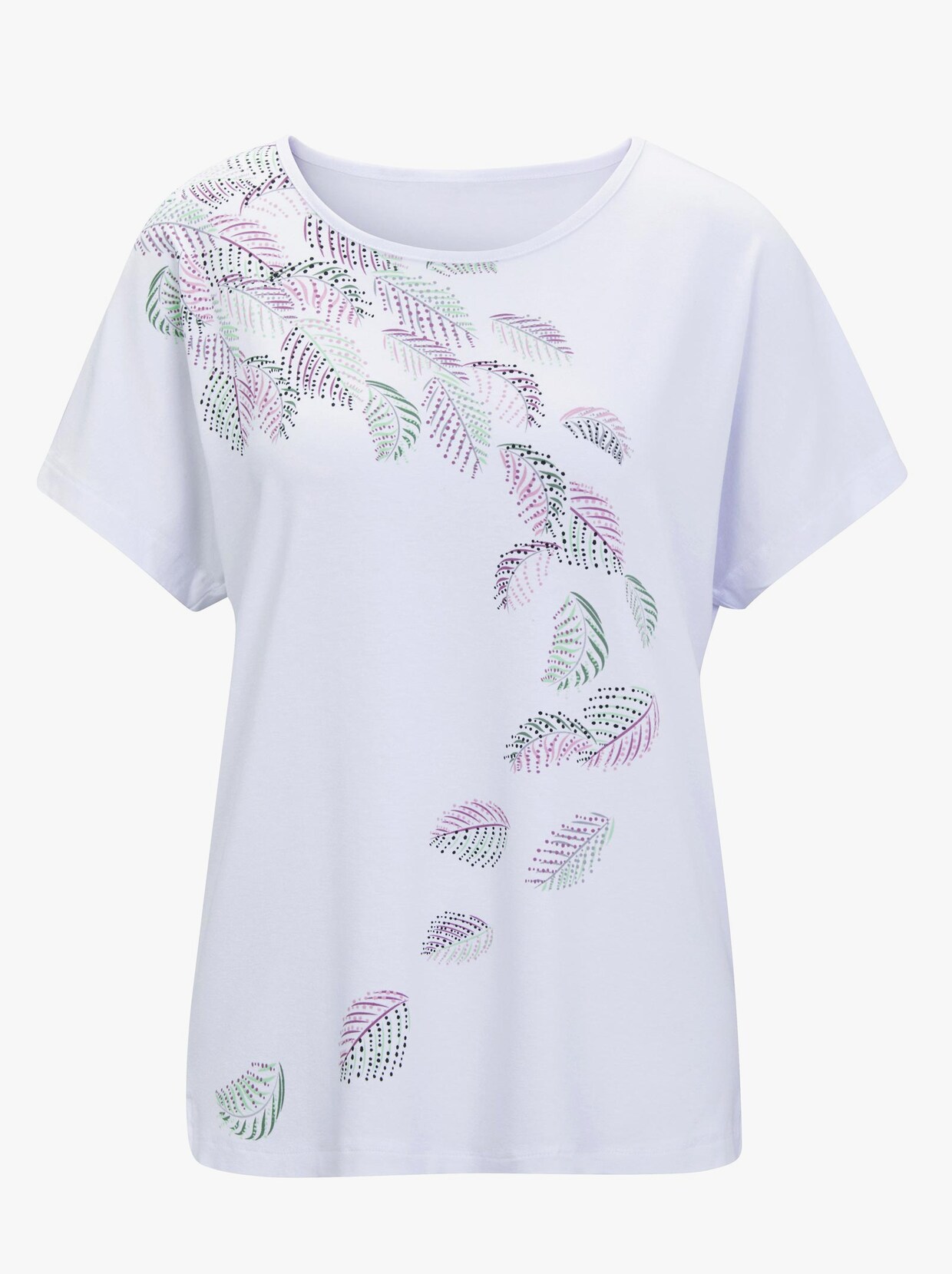 Shirt met print - wit geprint