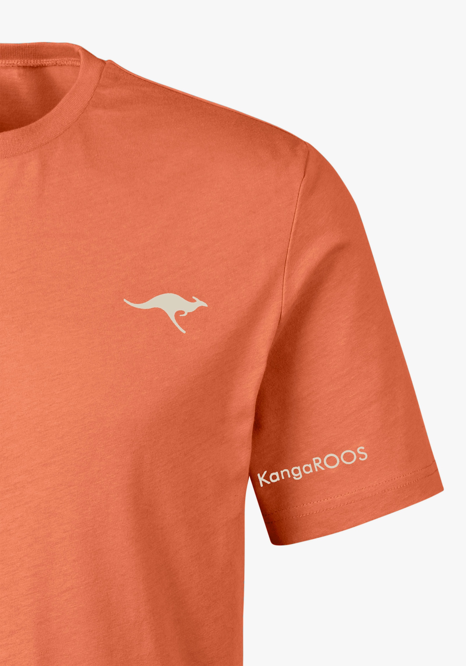 KangaROOS T-Shirt - orange, blau