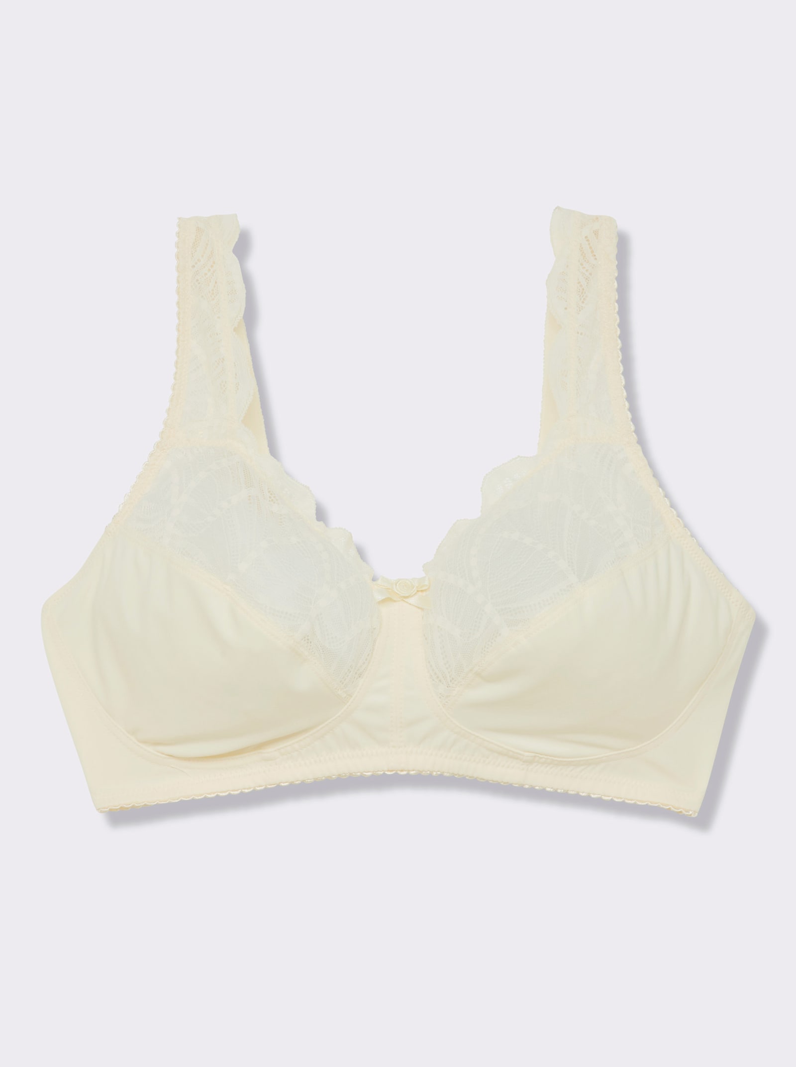 wäschepur BH ohne Bügel - champagner