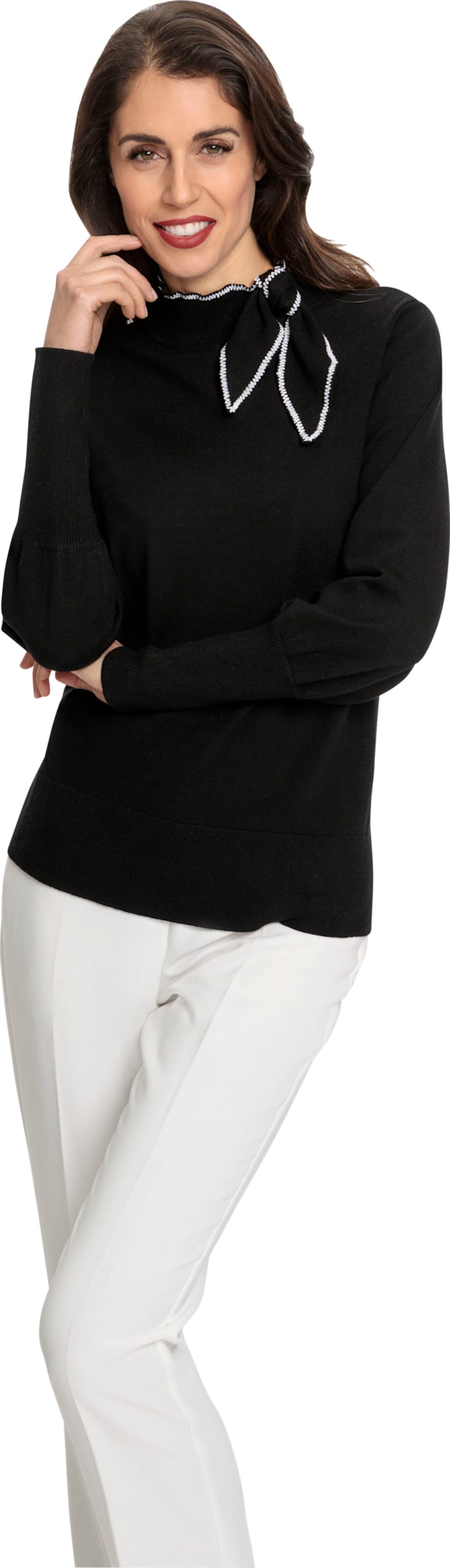 Thumbnail - Stehkragenpullover