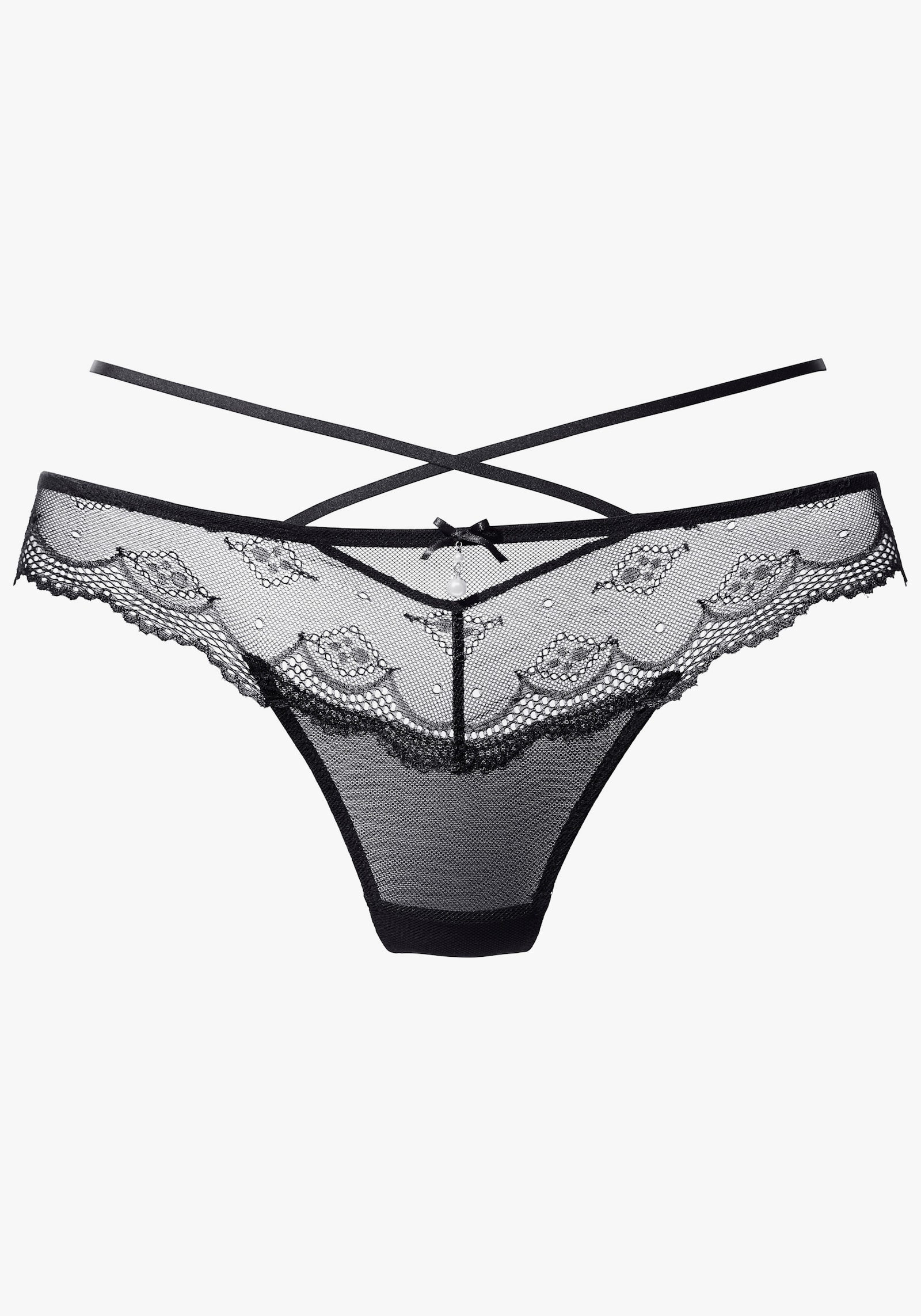 LASCANA Tanga - schwarz