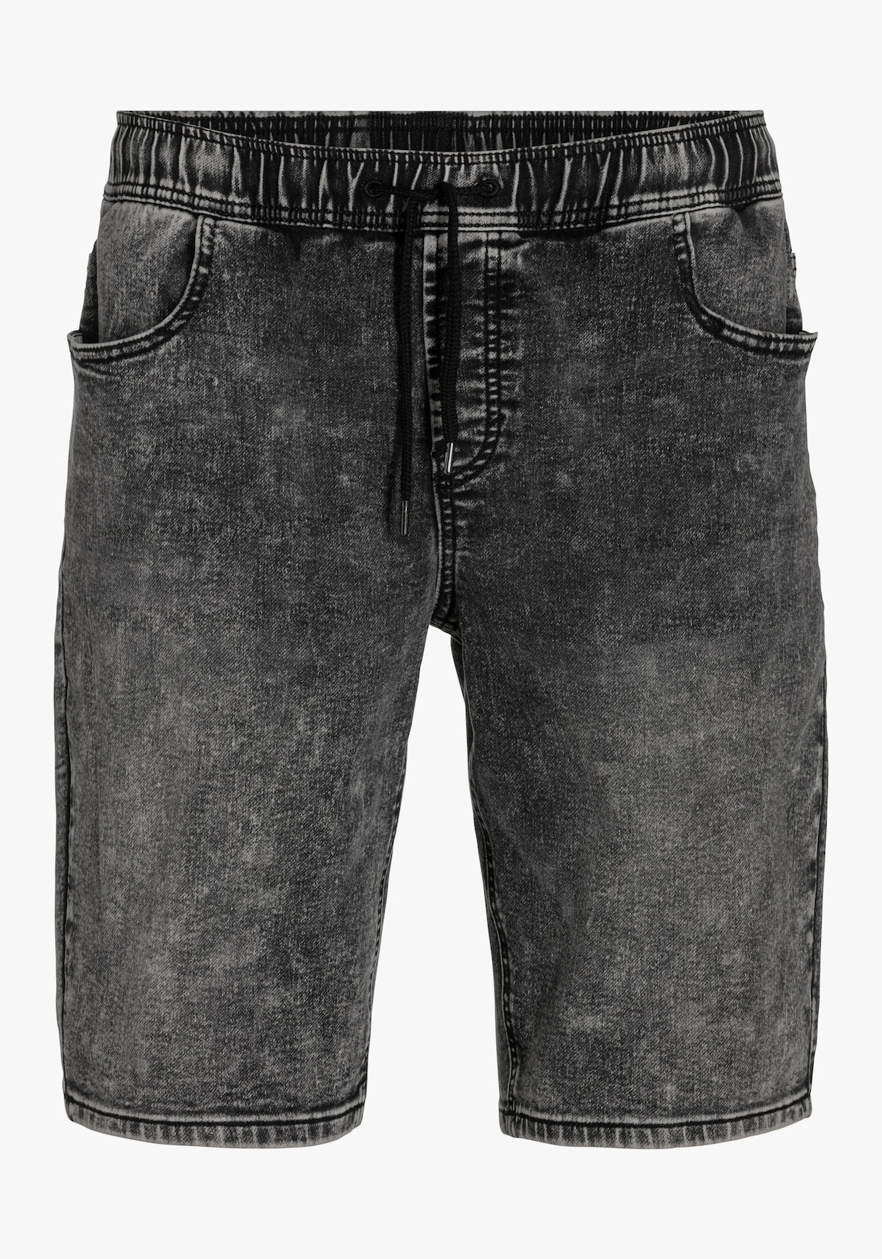 Buffalo Jeansshorts - black-moonwashed