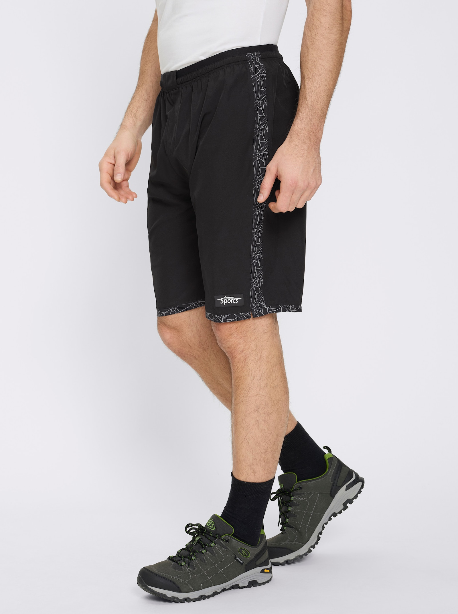 Catamaran Sports Fahrradhose 2 in 1 - schwarz