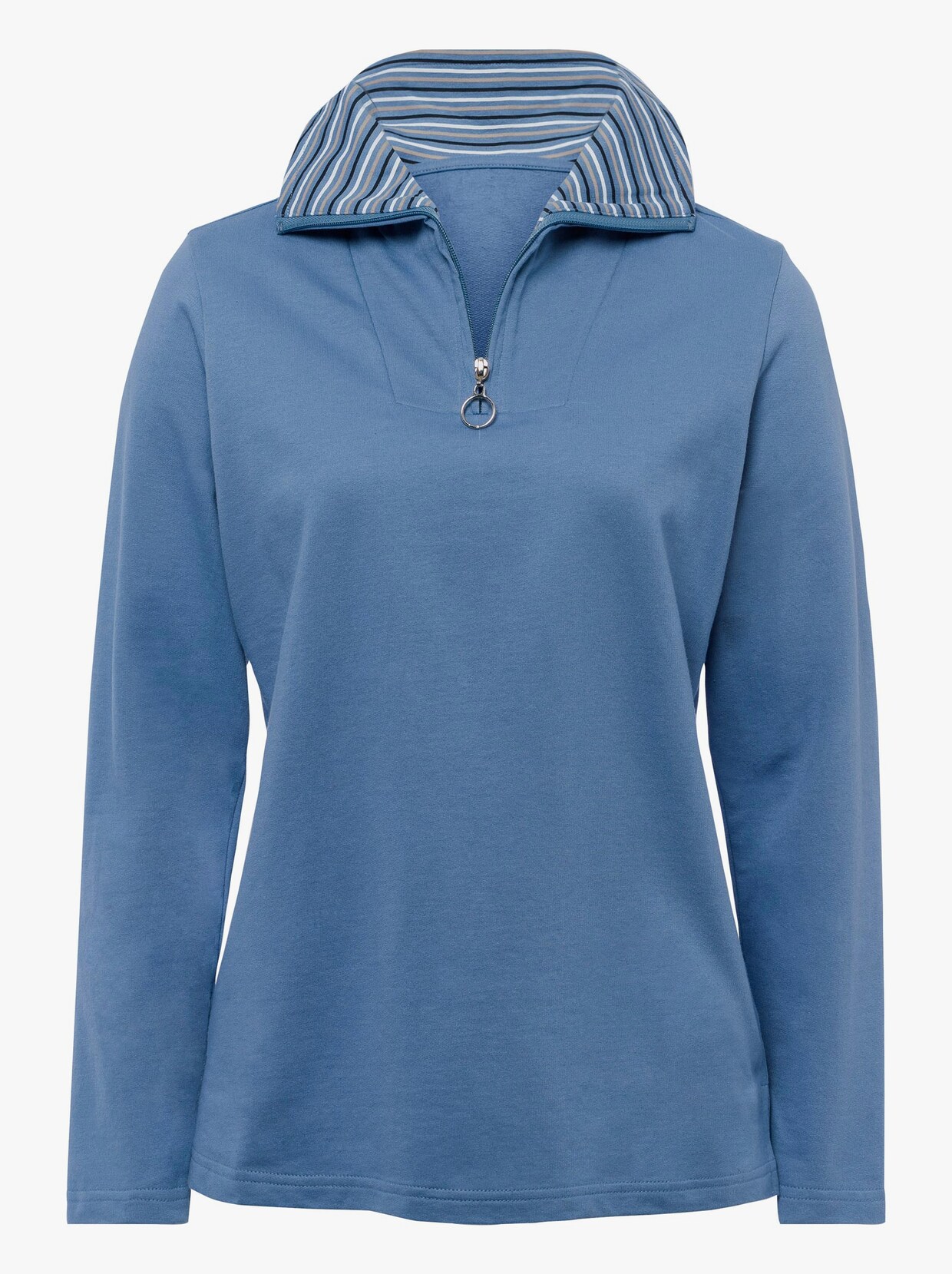 Sweatshirt - middenblauw