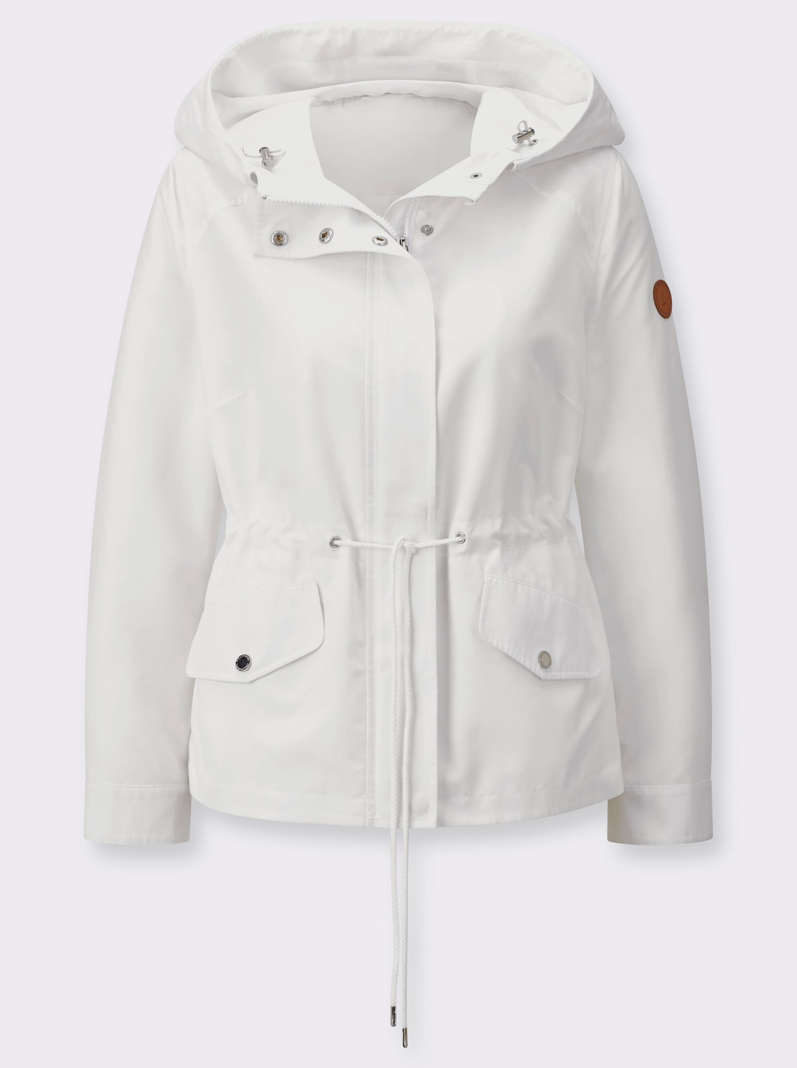 Jacke mit Gehschlitz hinten - weiß