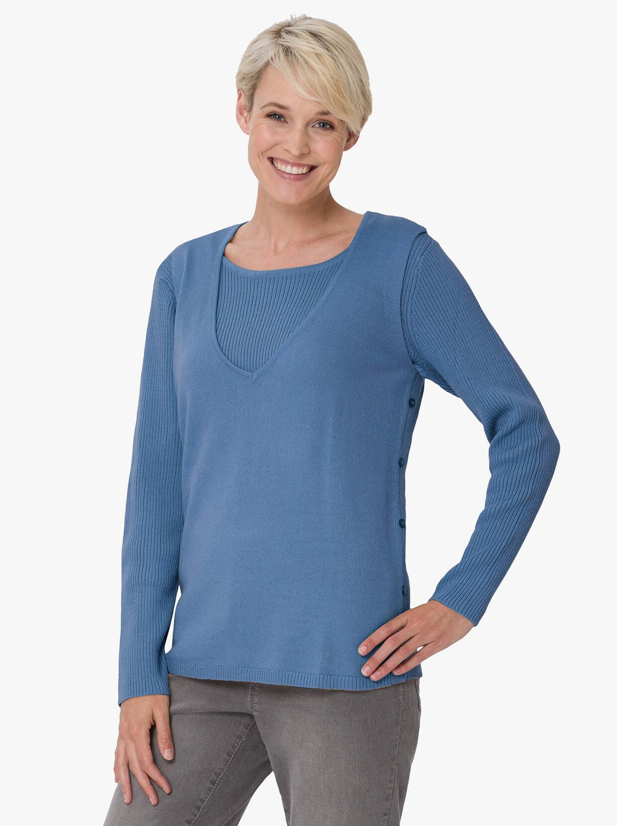 Twinset - middenblauw