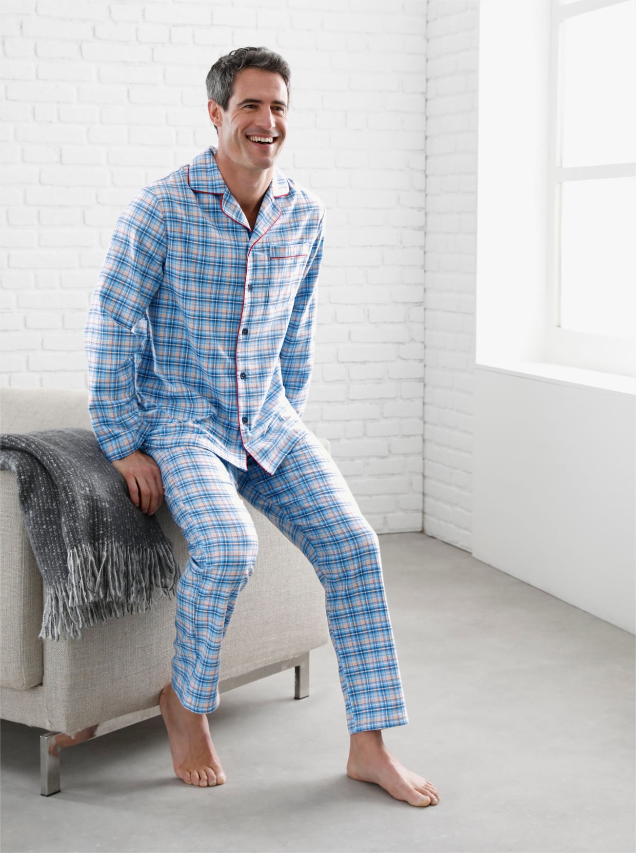 KINGsCLUB Pyjama - jeansblauw