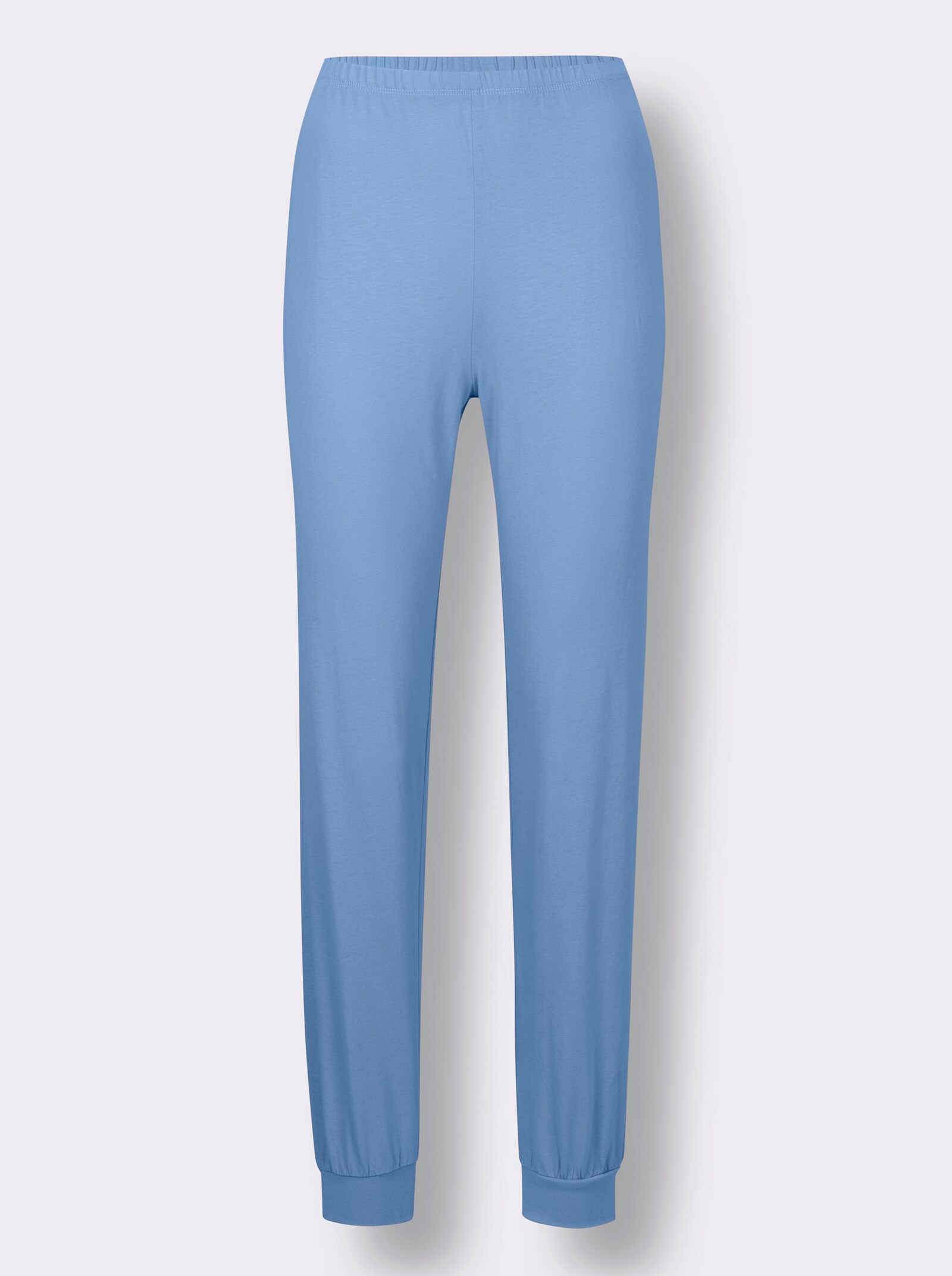 wäschepur Schlafanzughose mit Rundum-Dehnbund - himmelblau