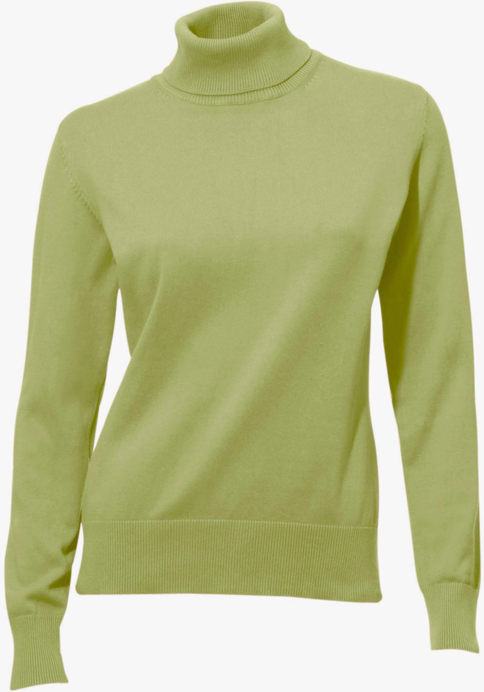 heine Rollkragenpullover in Feinstrick-Qualität - kiwi
