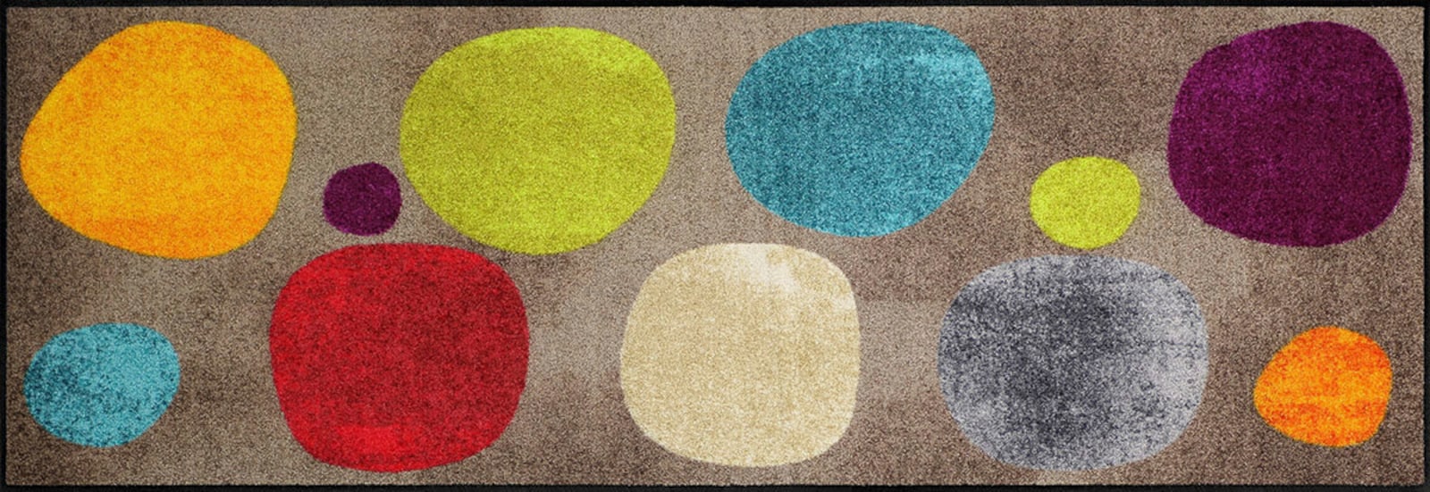 Salonloewe Fußmatte - taupe-bunt