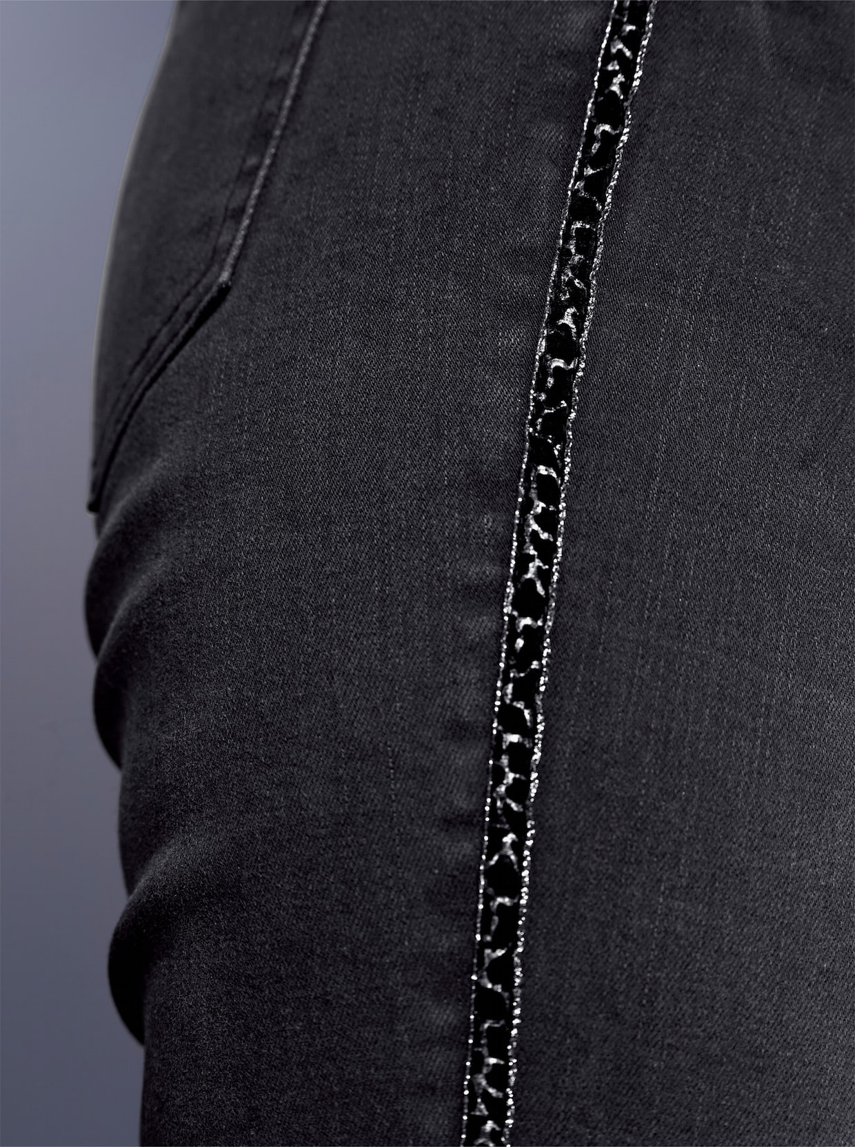 heine Jean - denim gris foncé