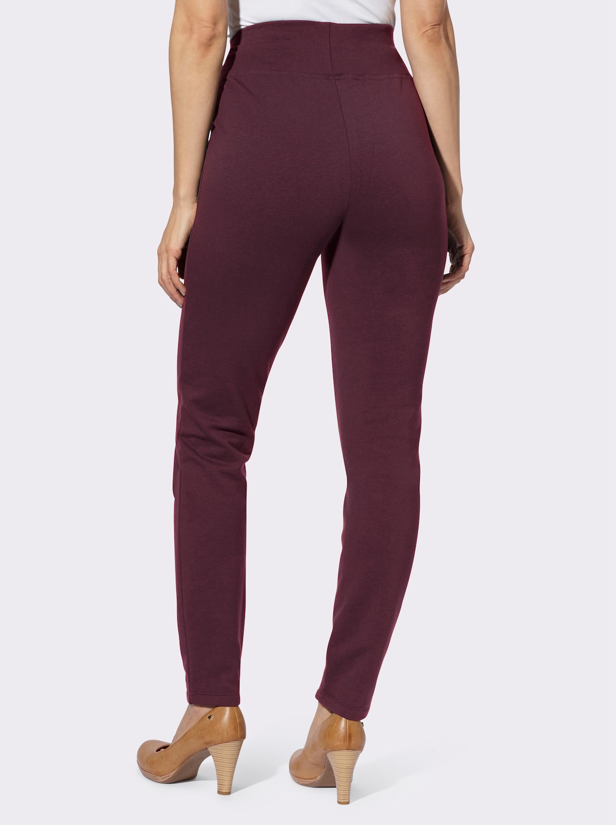 Sweatleggings - burgund