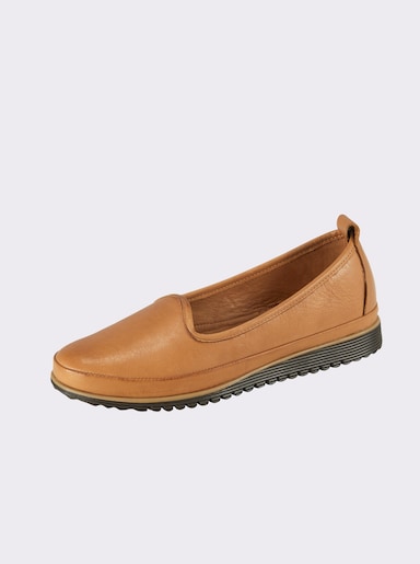 Andrea Conti Slipper - cognac