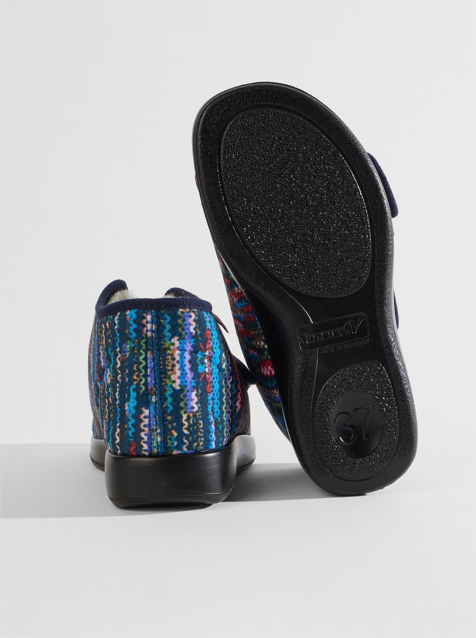 Varomed Verbandschuh - dunkelblau-bunt