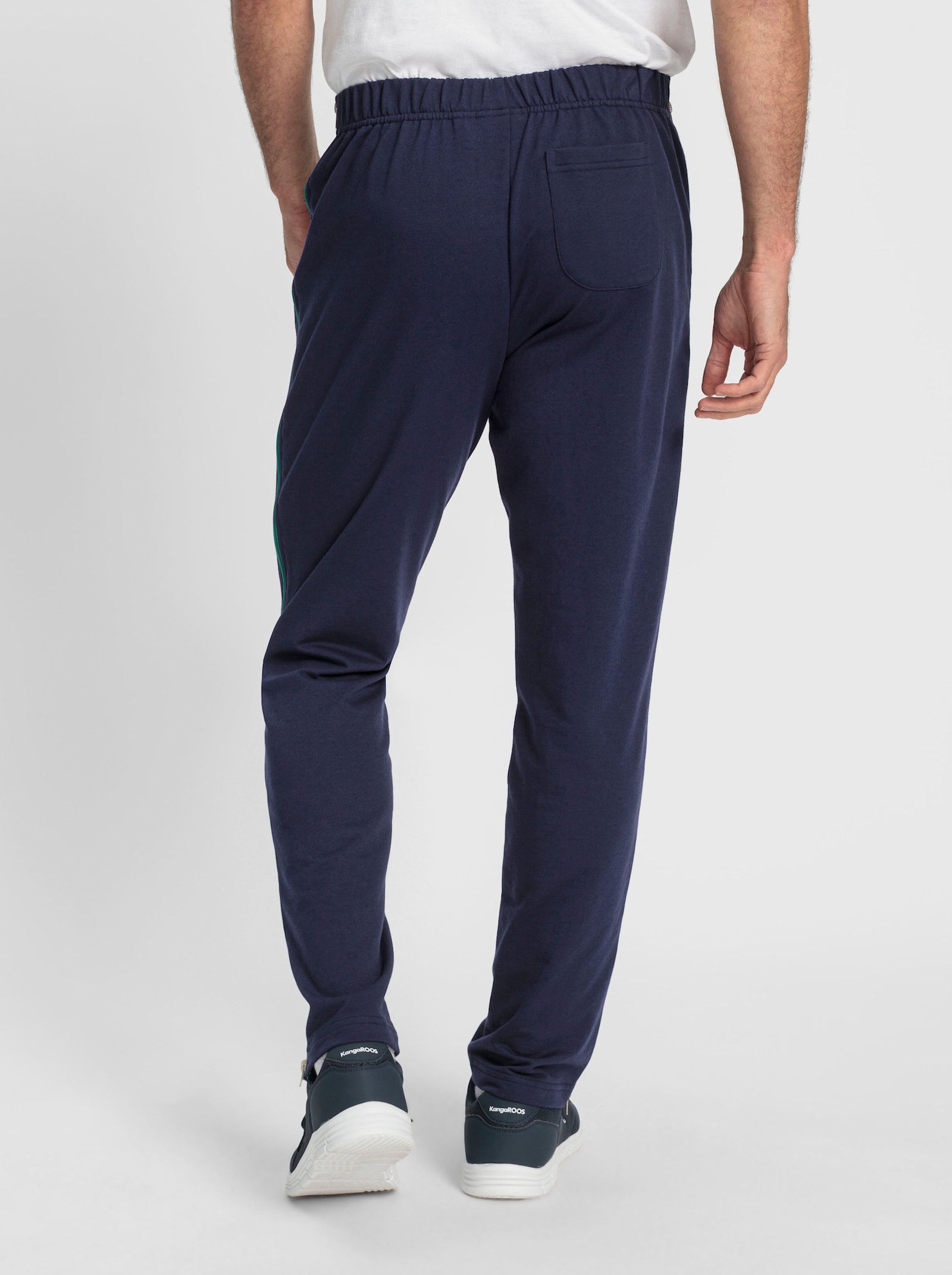 Catamaran Sports Freizeithose , am Bein von unten bis oben zu öffnen - marine-grün