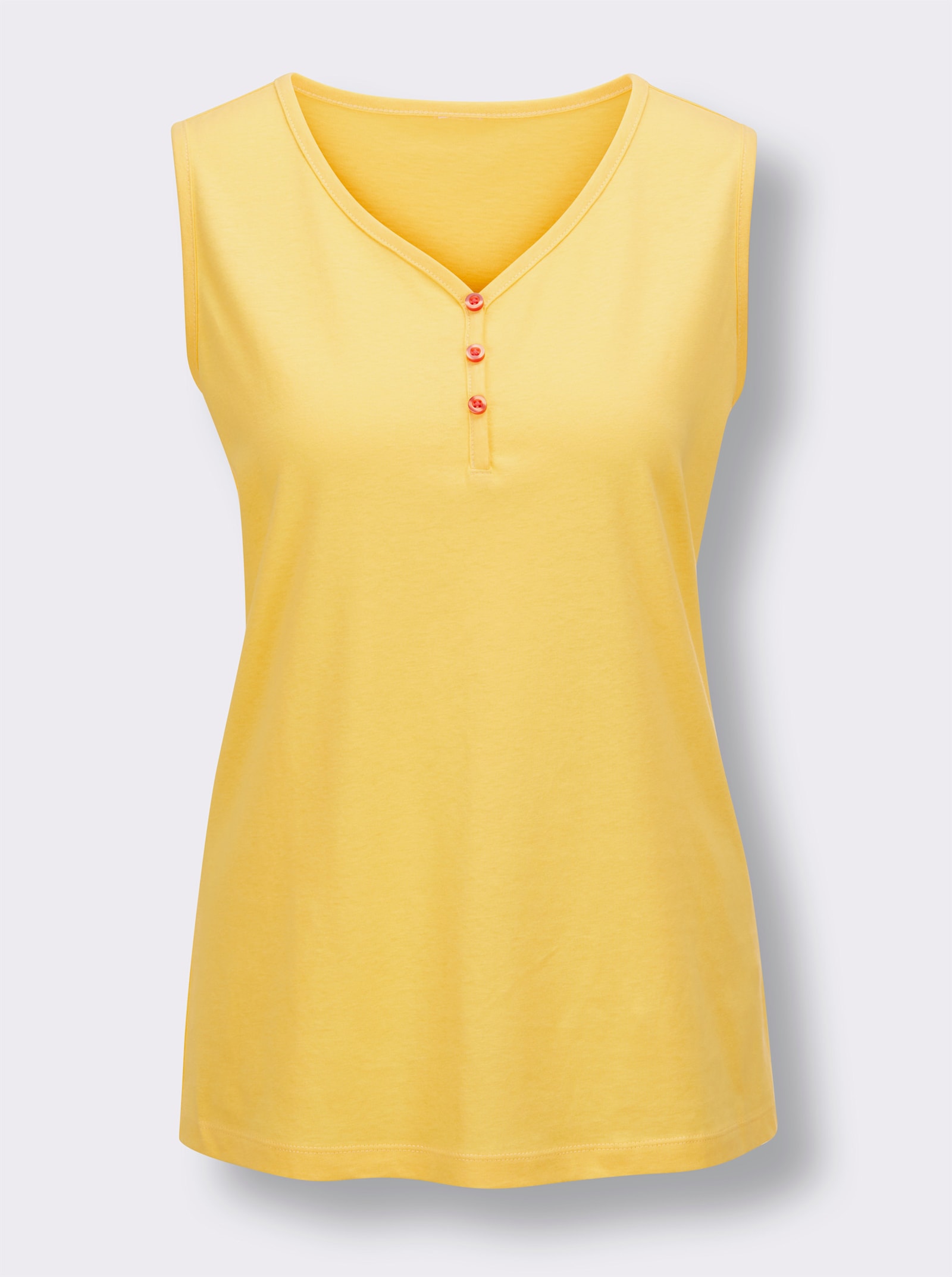 wäschepur Shortys in Jersey-Qualität - gelb-grapefruit-bedruckt + weiß-grapefruit