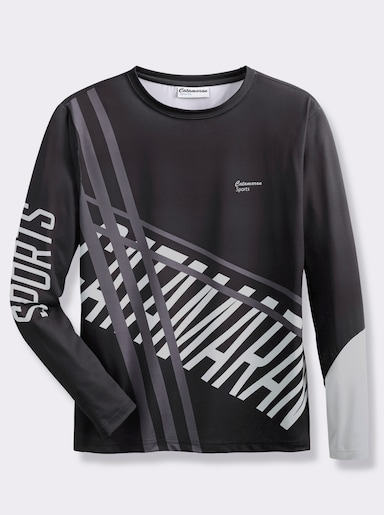 Catamaran Sports Funktionsshirt - schwarz-bedruckt