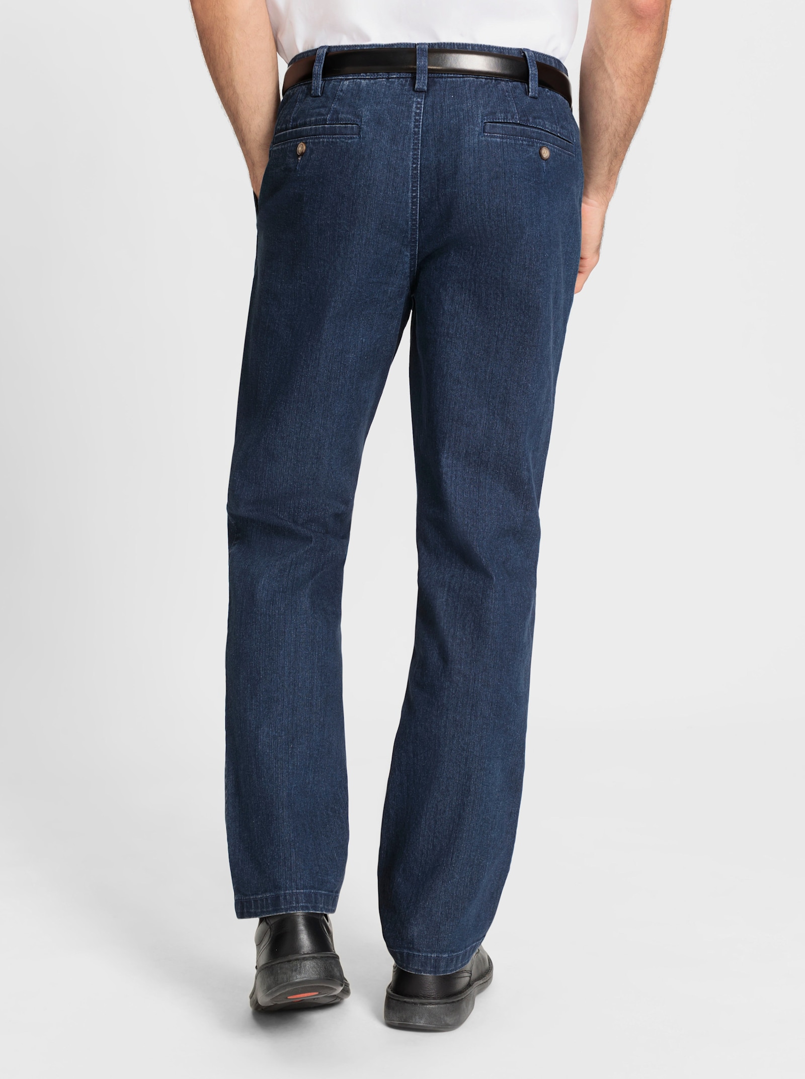 Marco Donati Jeans mit Bundfalten - jeansblau