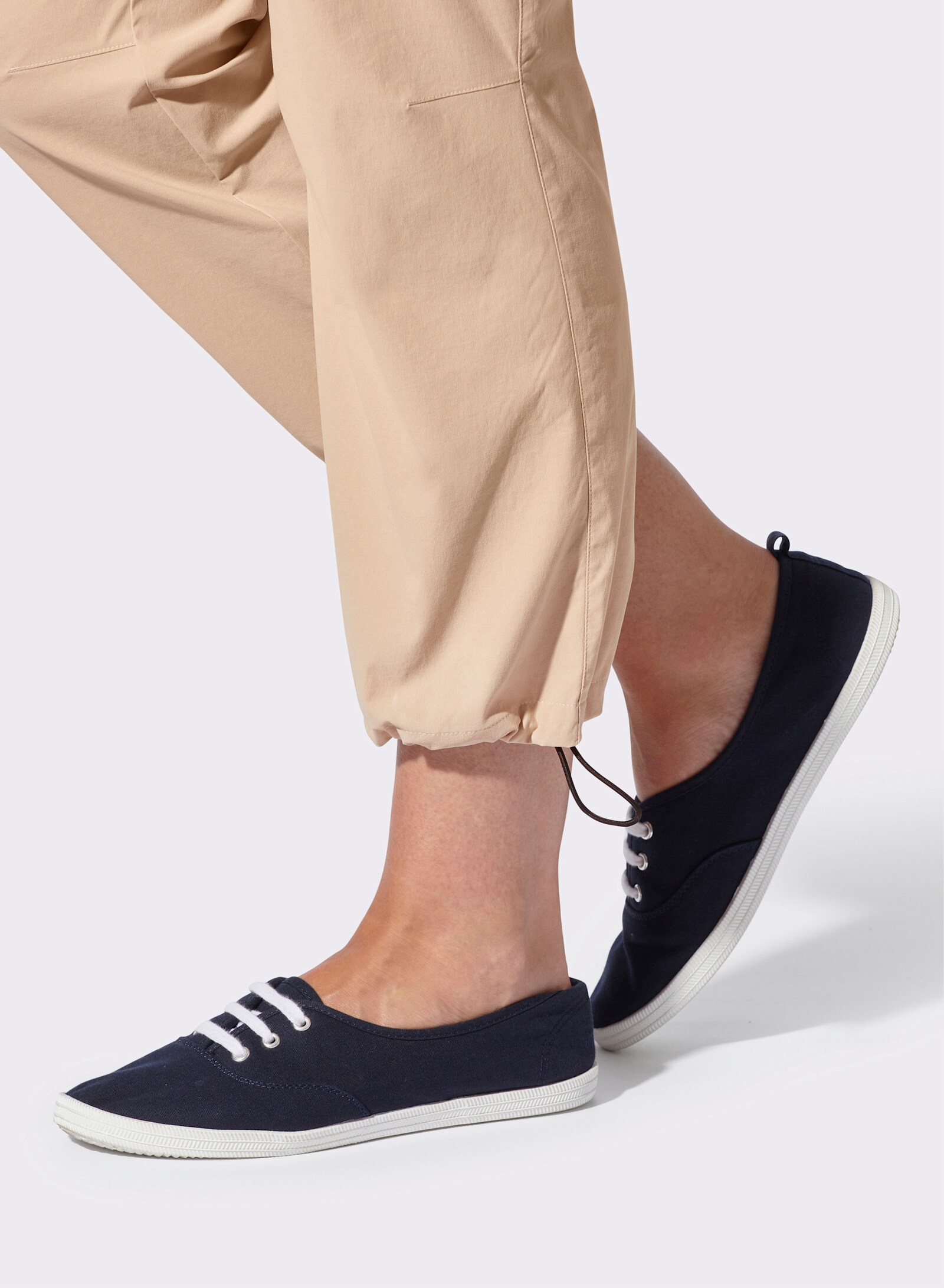 Funktionshose in 7/8-Länge - beige