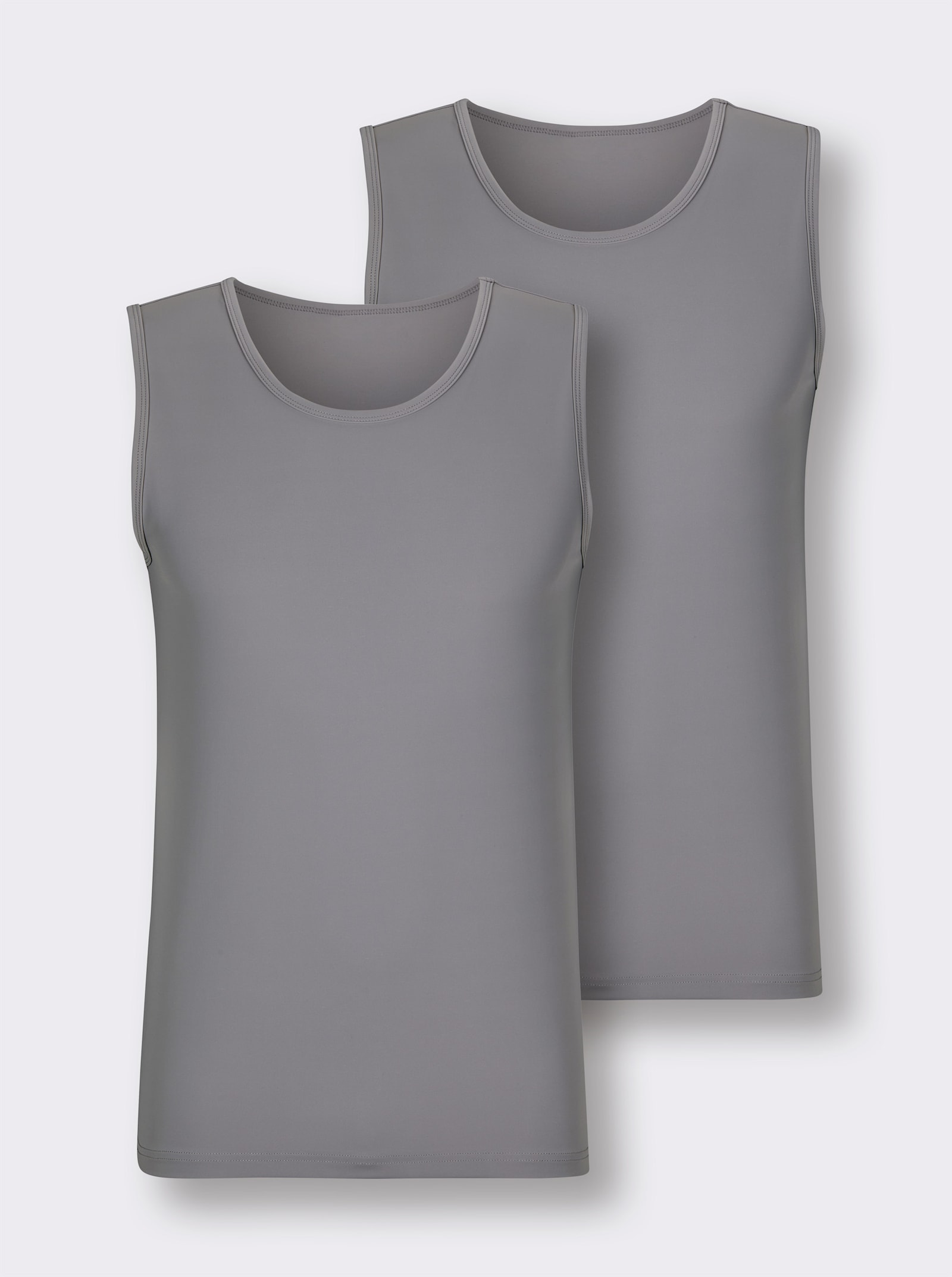 wäschepur men Shirt - steingrau