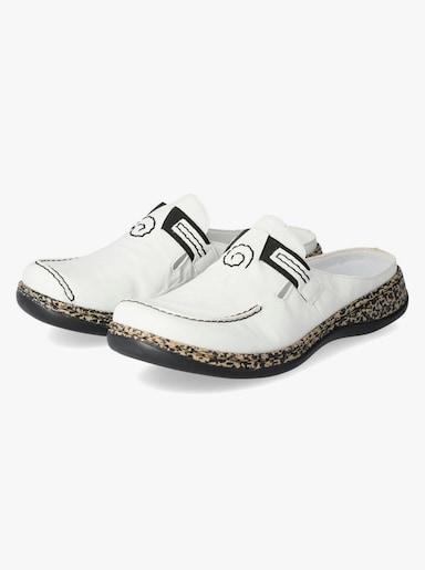 Rieker Clog - weiß