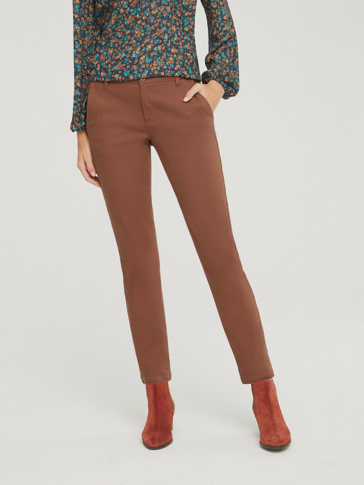 Linea Tesini Broek - cappuccino