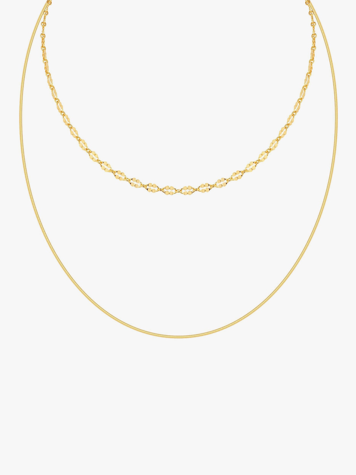 Collier - Silber vergoldet 925