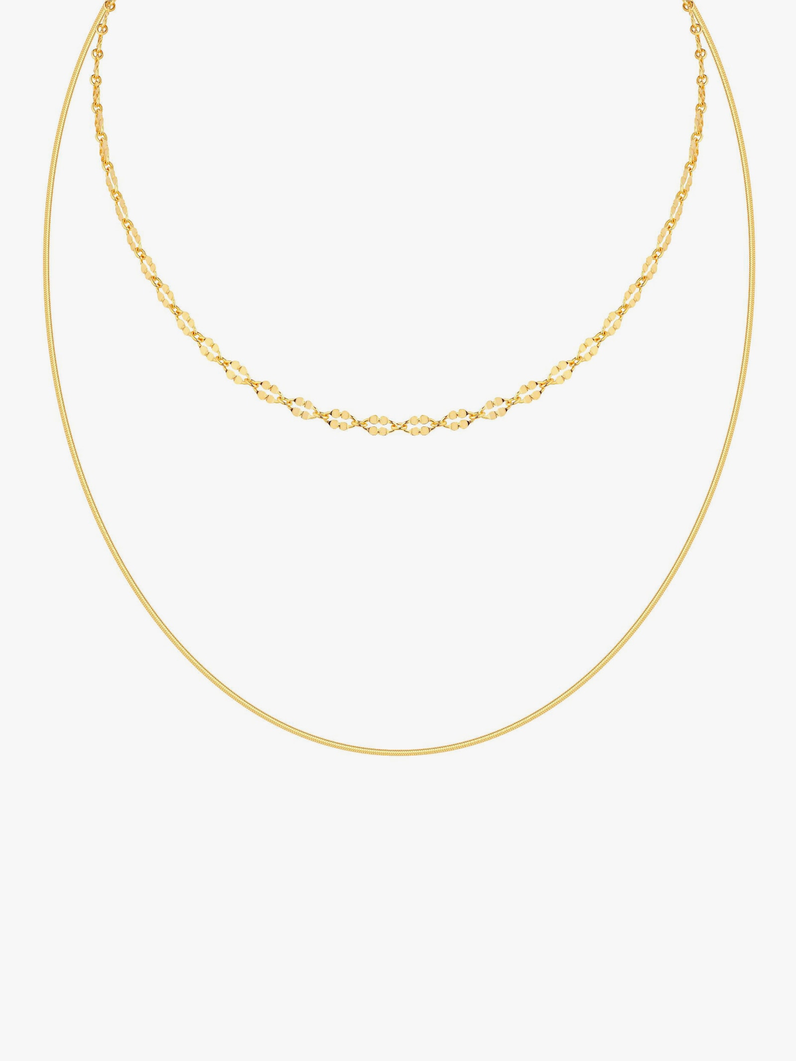 Collier - Silber vergoldet 925