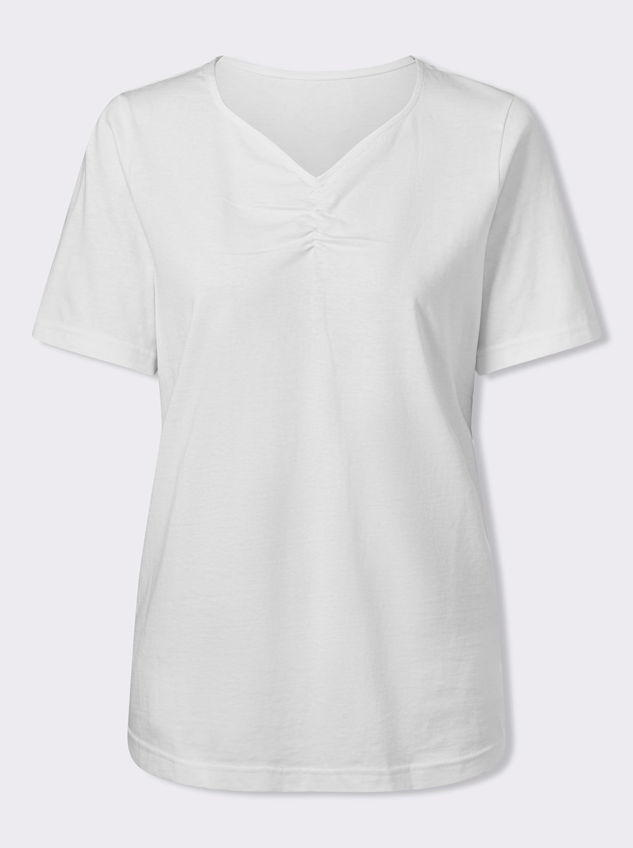 Kurzarmshirt - weiß