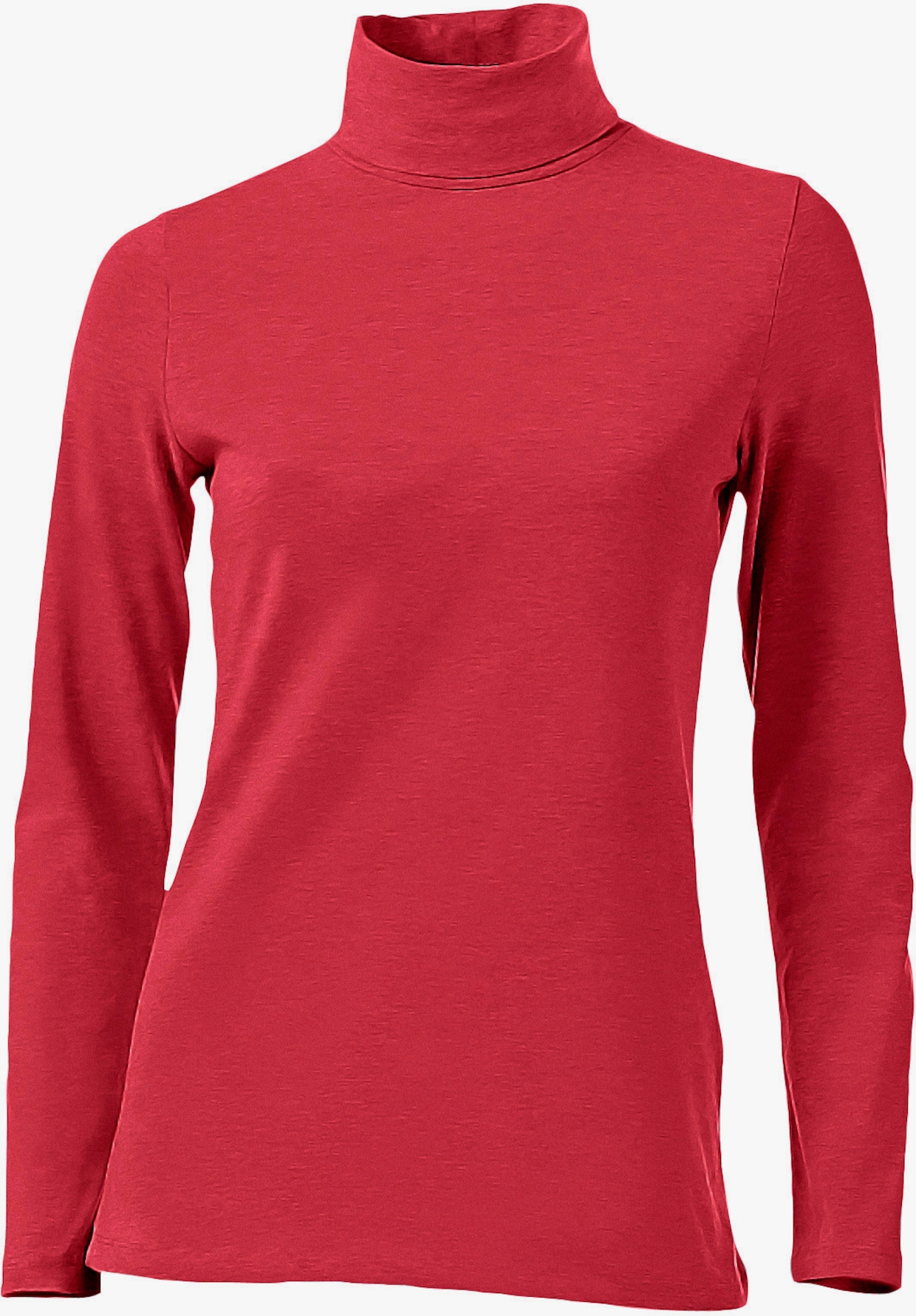 heine T-shirt col roulé - rouge