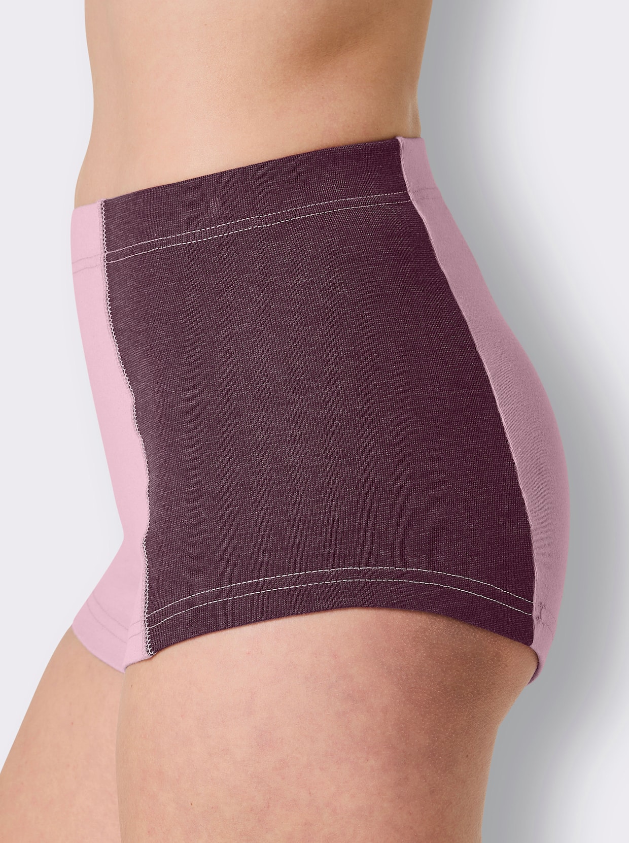 wäschepur Panty - mauve-burgund