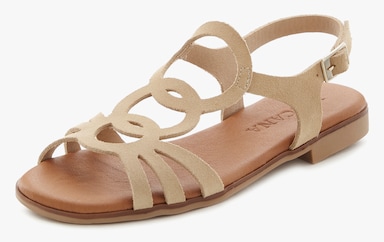 LASCANA Sandale - beige