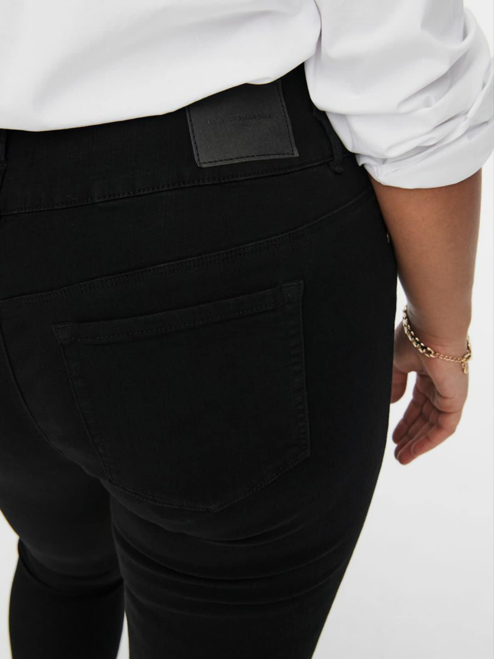 Skinny-fit-Jeans - black