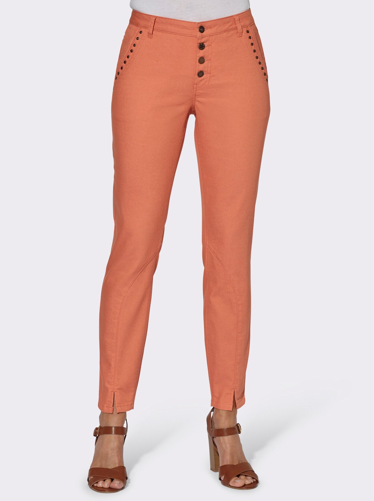 Jeans - papaya