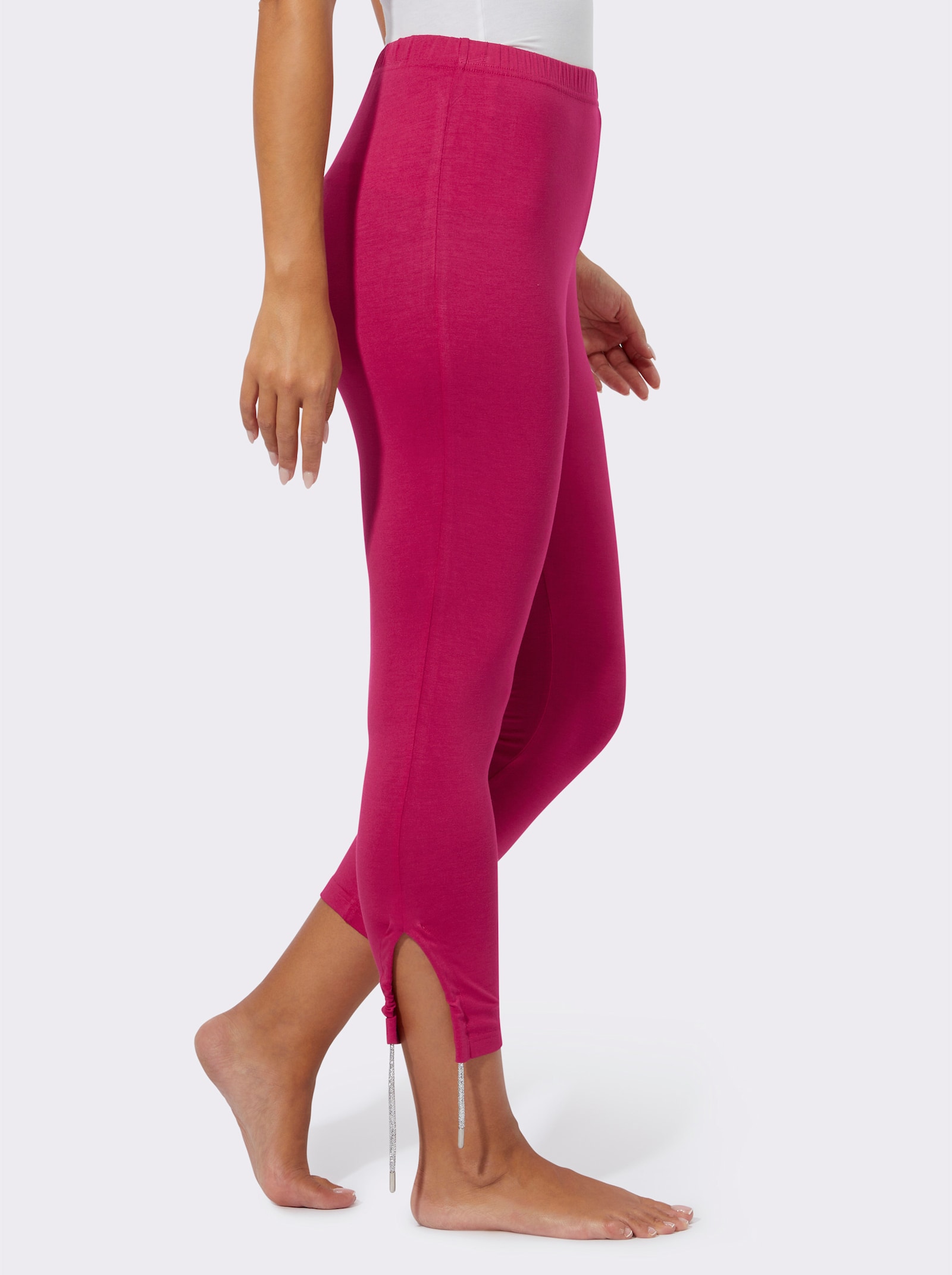 Leggings 3/4-lang - pink