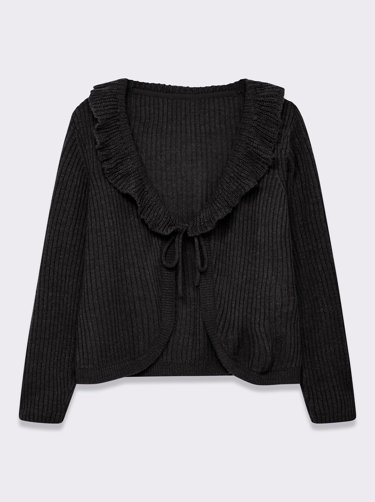 sheego by Joe Browns Strickjacke - schwarz