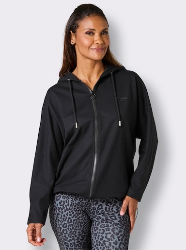 Catamaran Sports Shirtjacke mit 2-Wege-Reißverschluss - schwarz