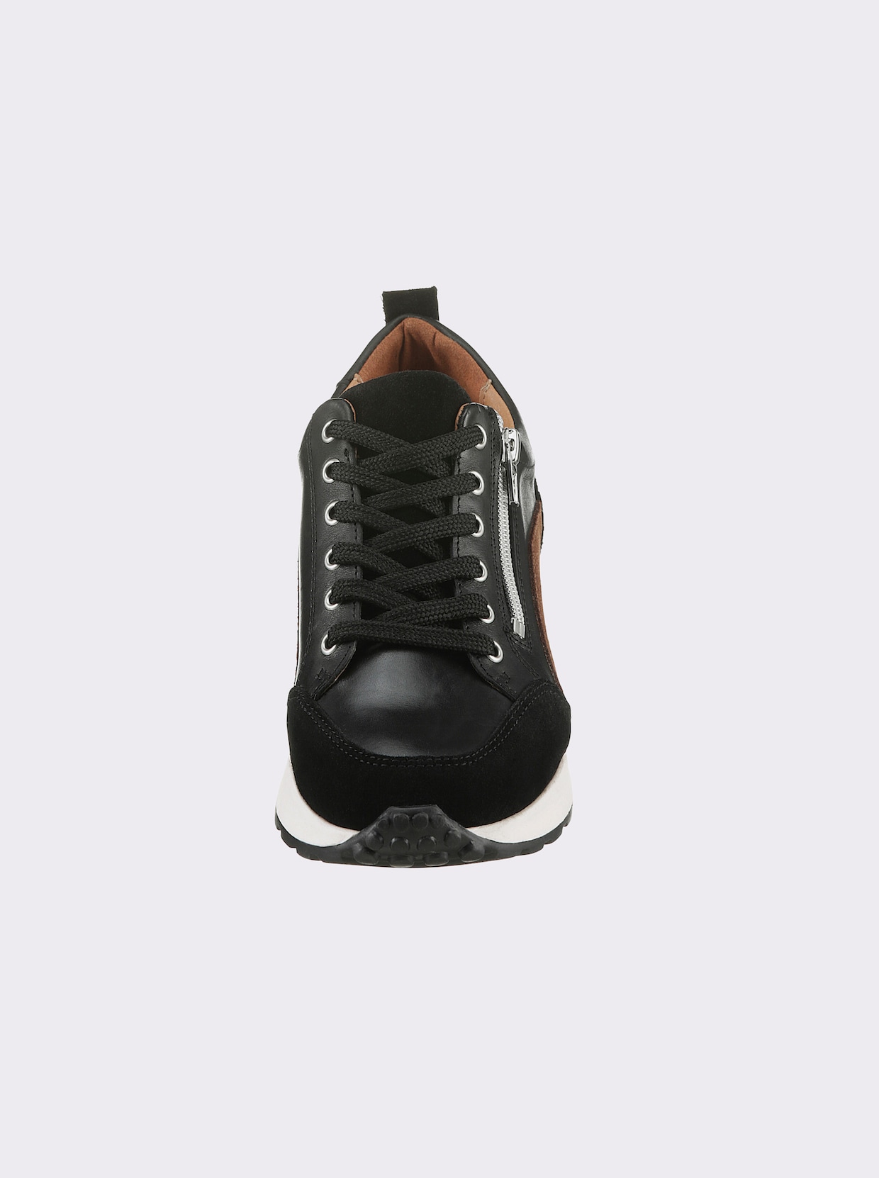 heine Sneaker - schwarz-braun