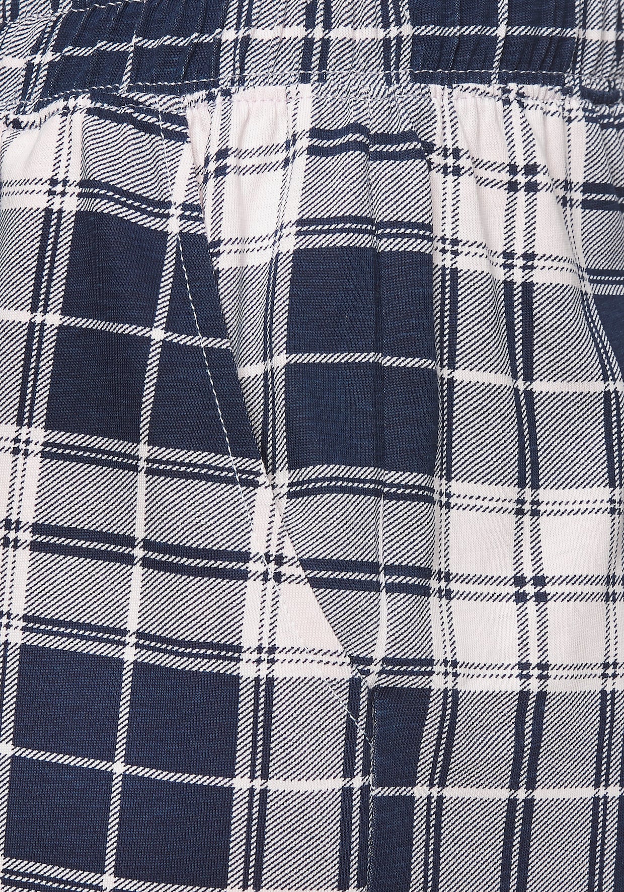 Vivance Dreams Pyjamashorts - rosa-blau-gemustert