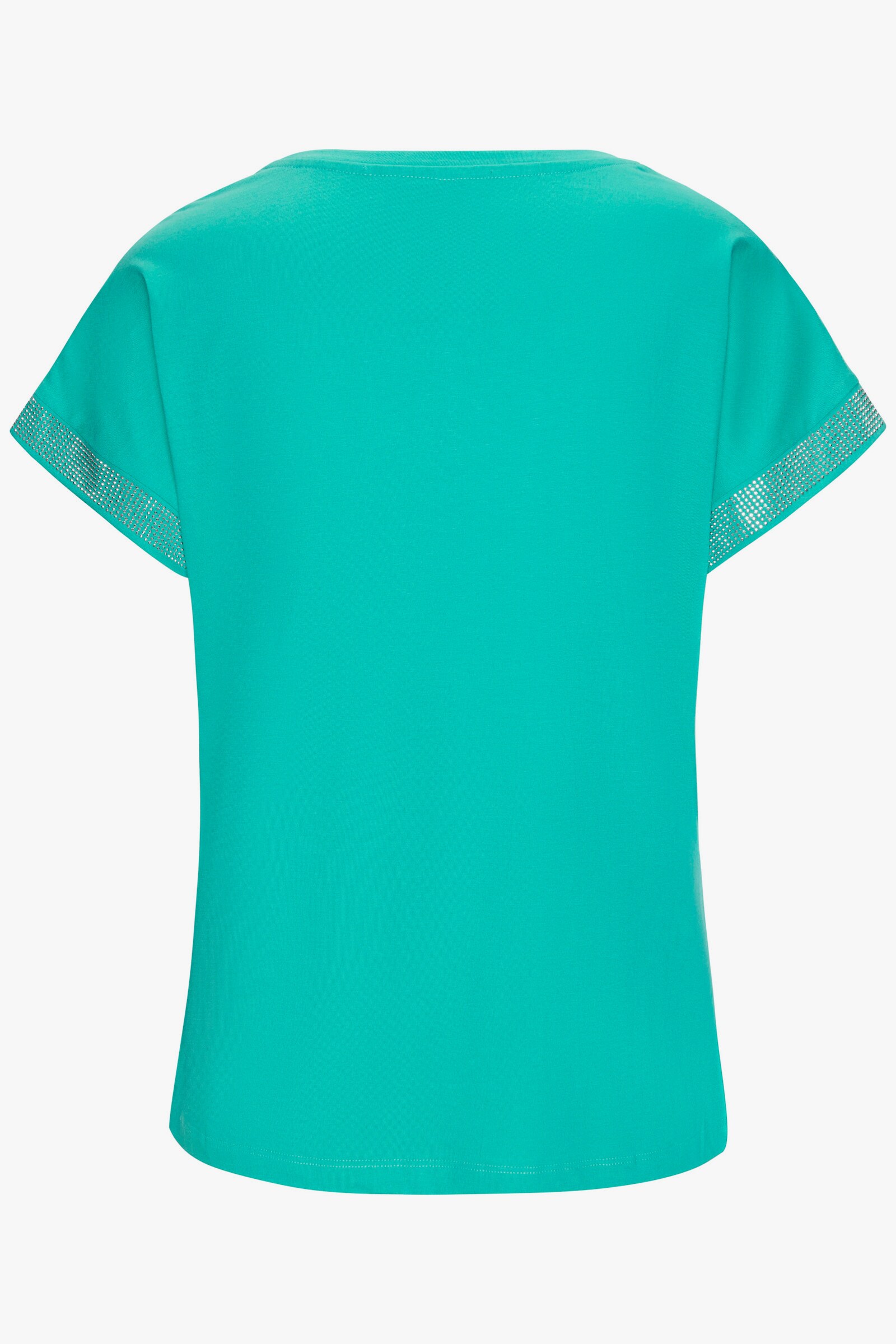 LASCANA Shirt met korte mouwen - smaragdgroen
