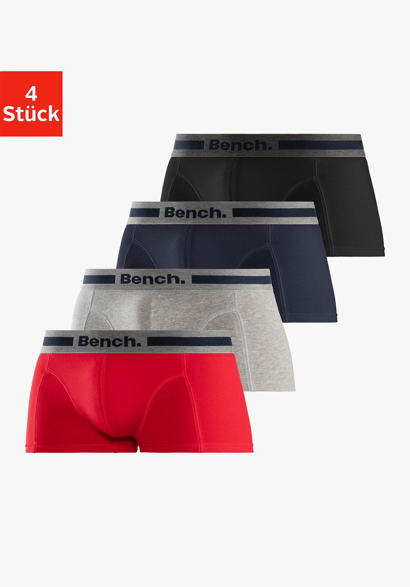 Bench. Hipster - rood, grijs gemêleerd, navy, zwart