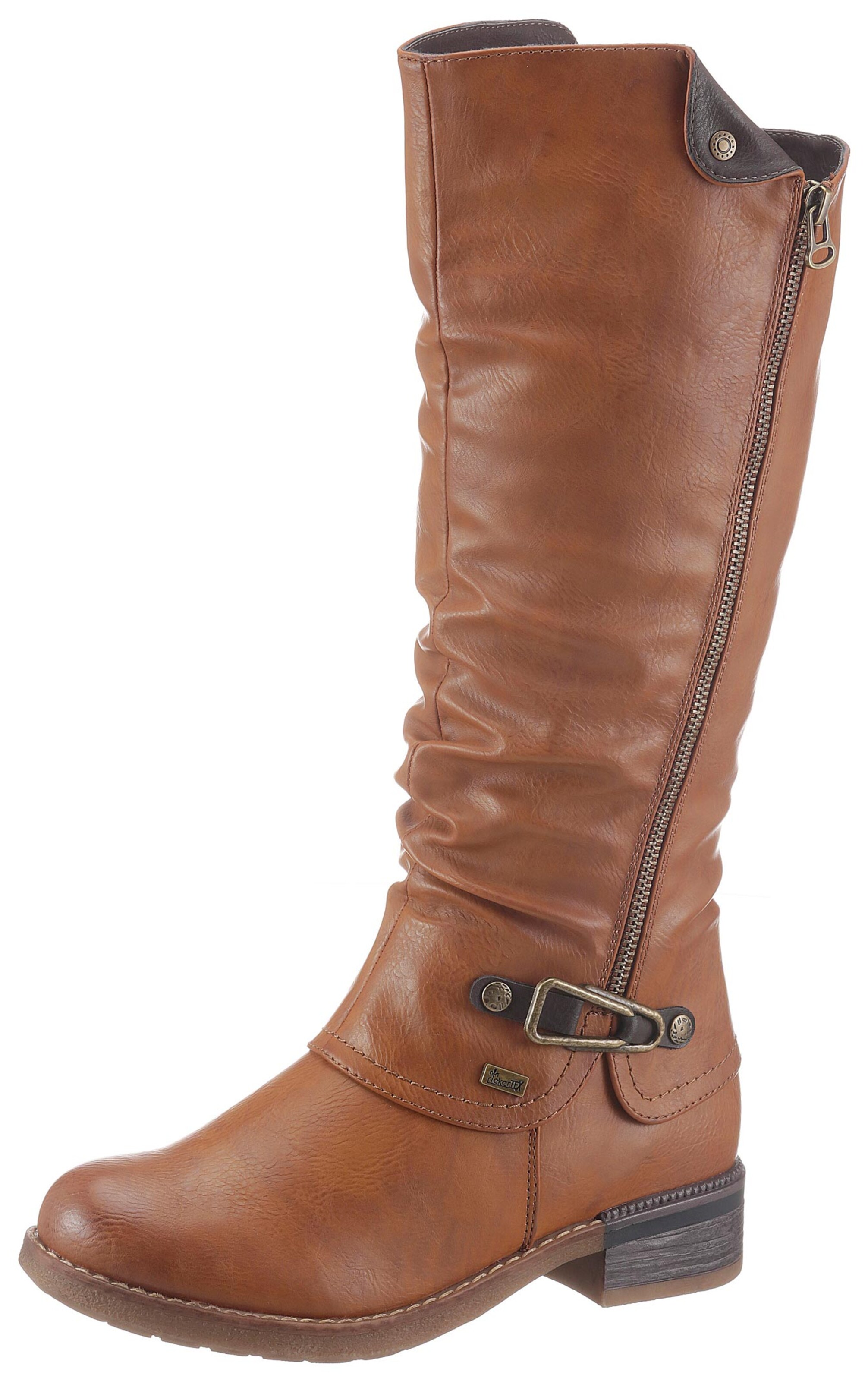 Rieker laarzen in cognac used | heine