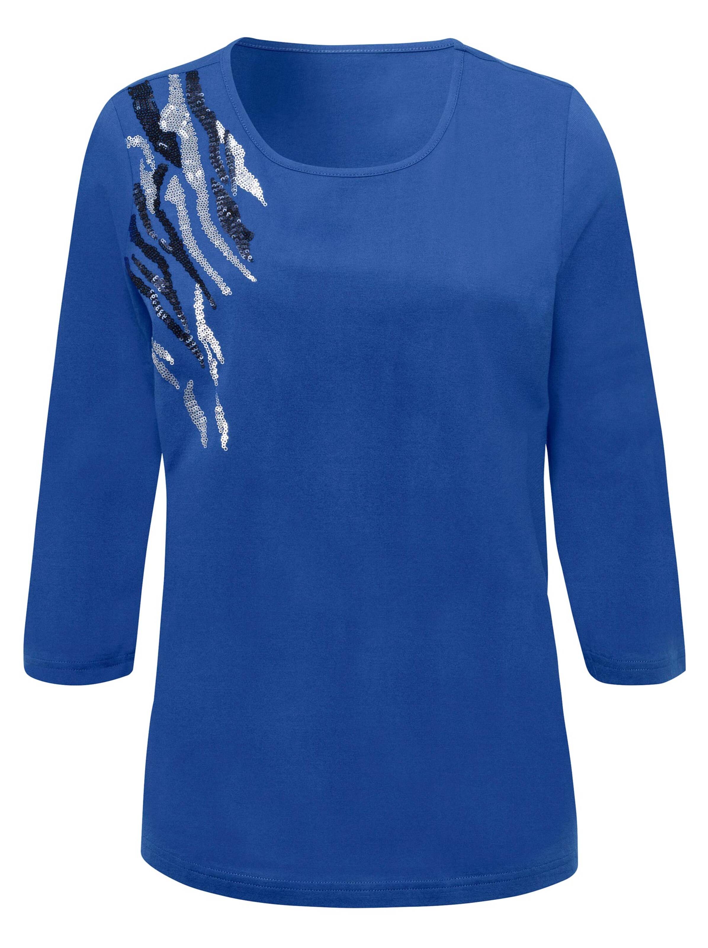 Shirt - royalblau